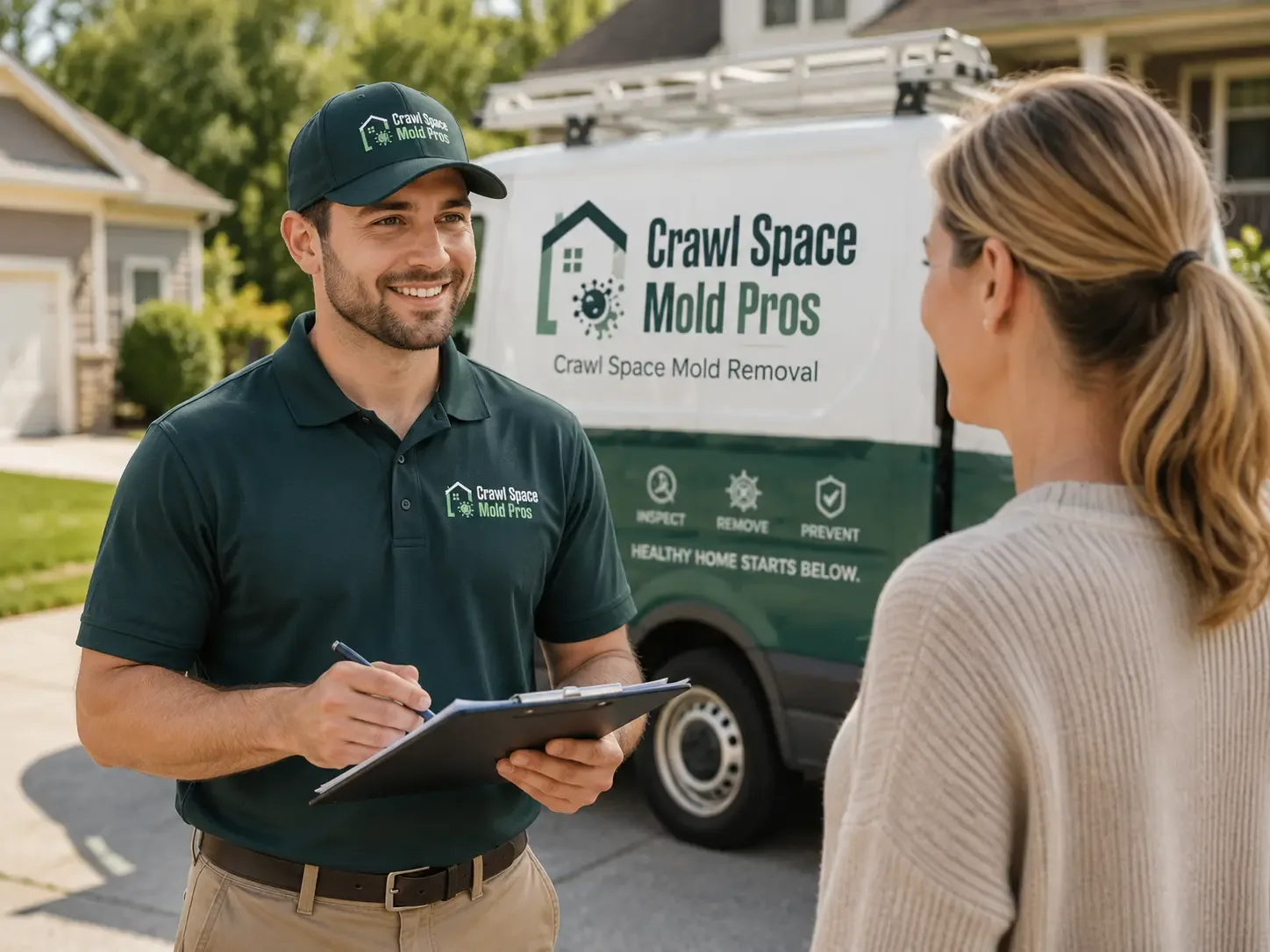 Crawl Space Mold Removal Modale, IA FAQs